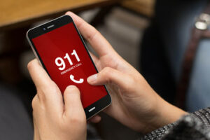 dialing 911
