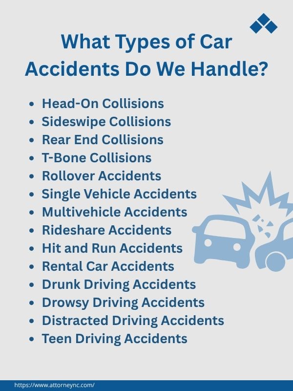 types of car accidents we can handle